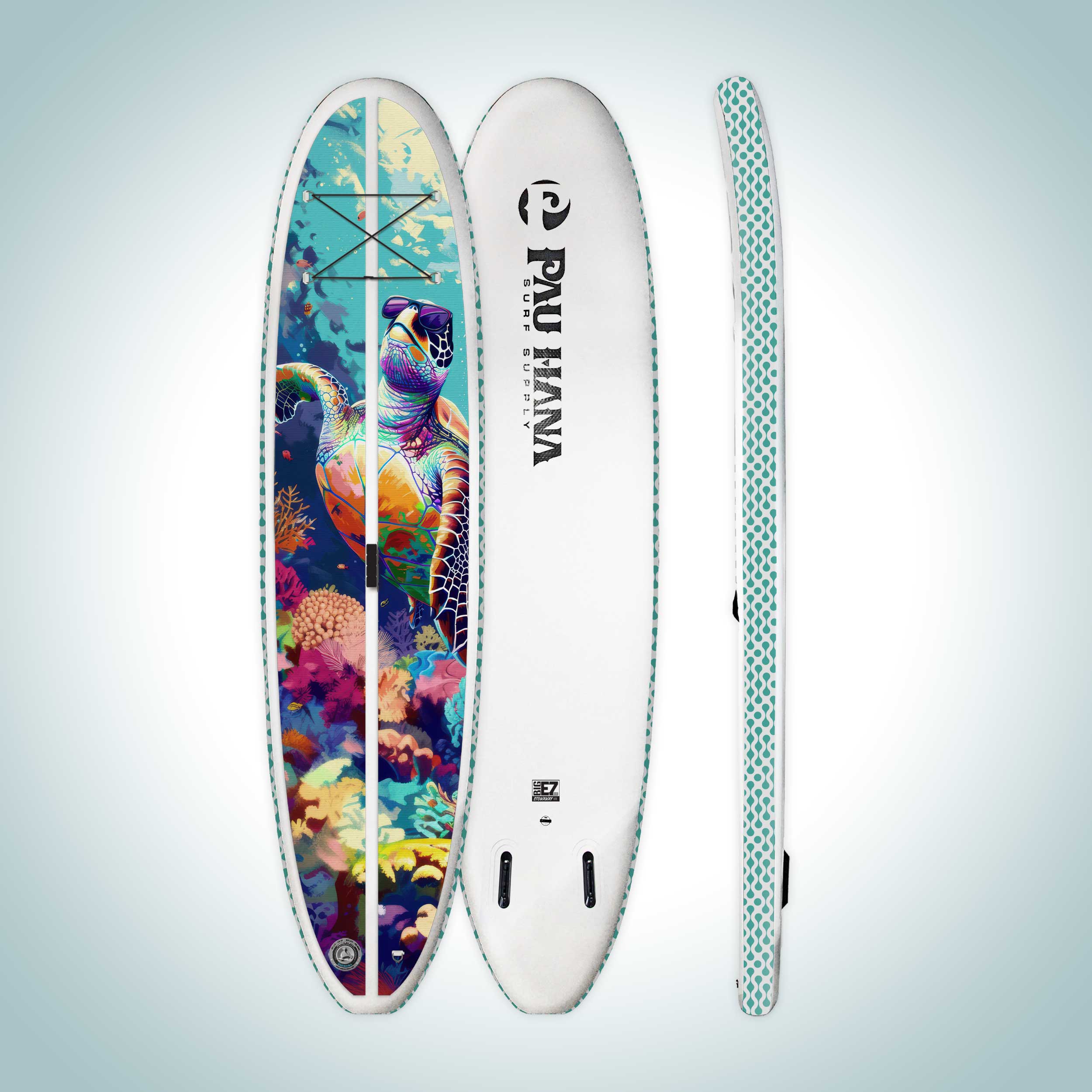 Pau Hana Stowaway Lite | 11' Inflatable SUP - 18.7 lbs, 32