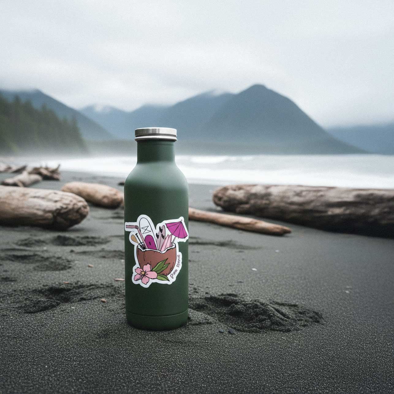 Aloha Vinyl Sticker - Pau Hana Surf Supply