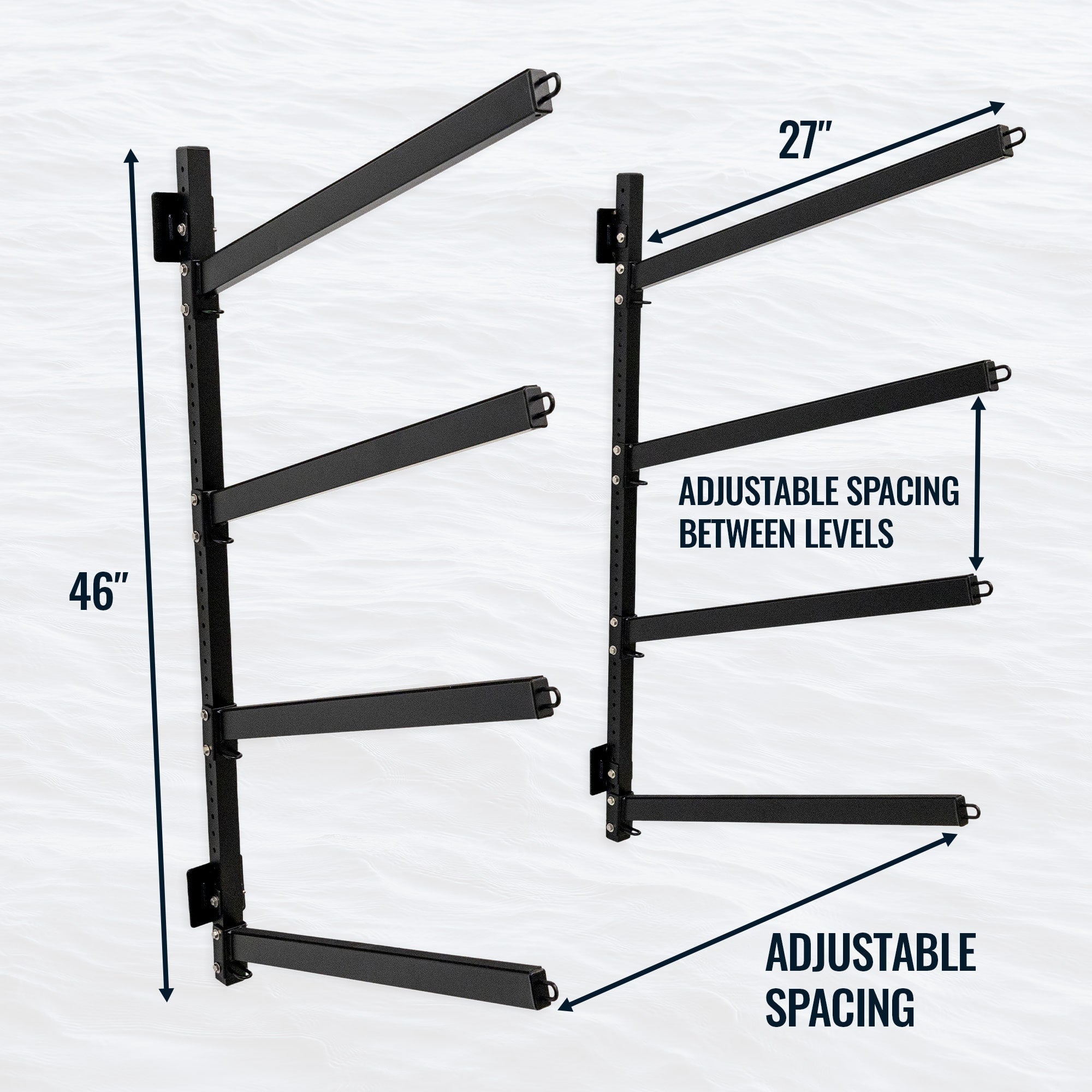 Sandbridge SUP & Surfboard Storage | Outdoor Adjustable Rack | 4 Level - Pau Hana Surf Supply