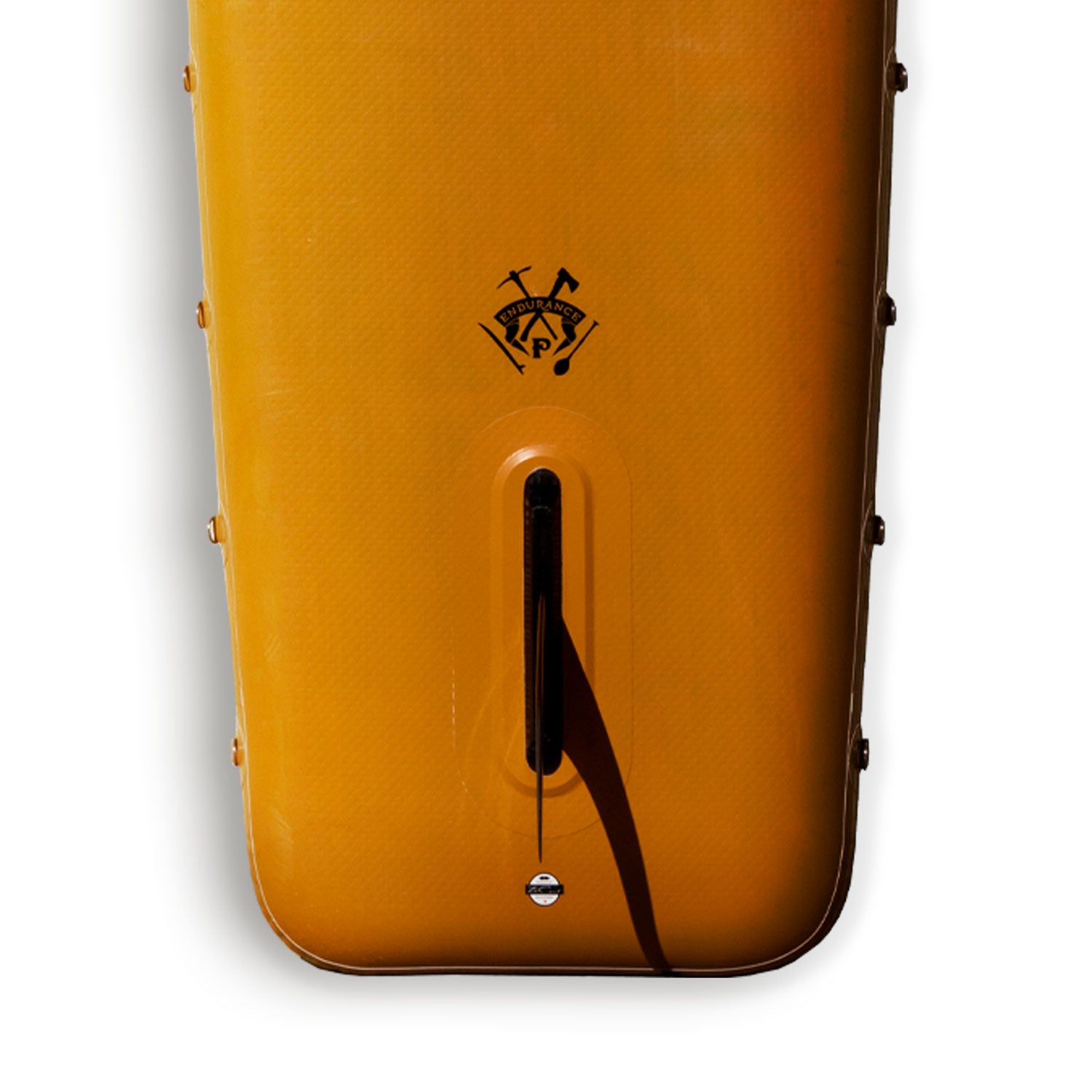 close up of a fin box on a paddleboard