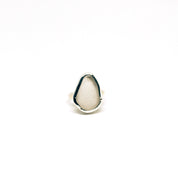White Sea Glass Ring (Handmade) - Pau Hana Surf Supply