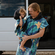 Nomadix Kids Changing Poncho: Palms Dusk