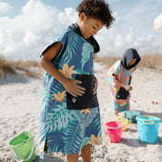 Nomadix Kids Changing Poncho: Palms Dusk