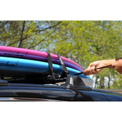 DORSAL Aero Roof Rack Pads with 15 ft Surf Straps - Pack of 4 for Car Surfboard Kayak SUP Long - Pau Hana Surf Supply