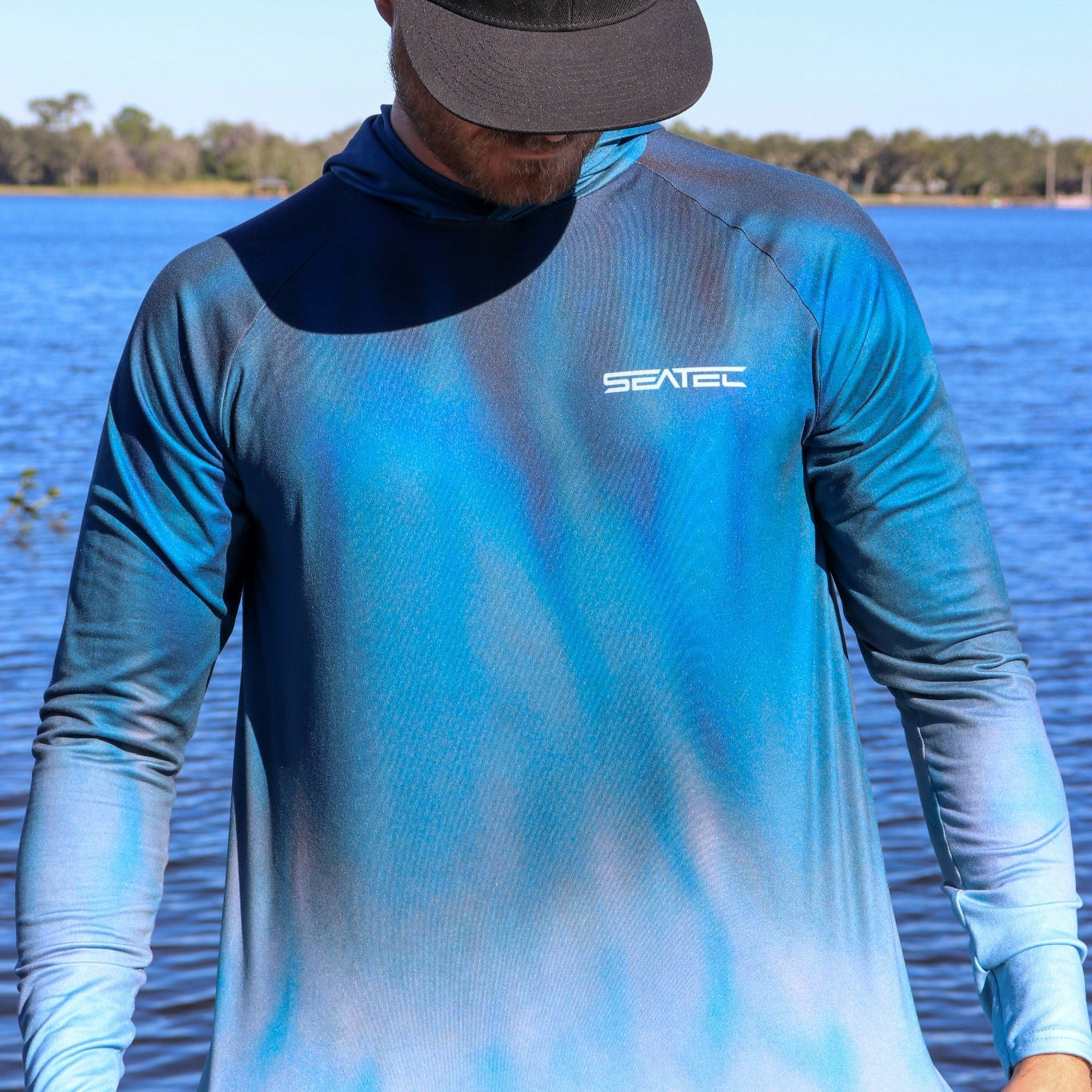 Setec Wahoo Sport Tec Hooded Long Sleeve – Men's - Pau Hana Surf Supply