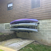 Outdoor Wall Rack | 46 Inch Adjustable Height | Kayak & SUP - Pau Hana Surf Supply