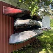 Outdoor Wall Rack | 46 Inch Adjustable Height | Kayak & SUP - Pau Hana Surf Supply