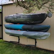 Outdoor Wall Rack | 46 Inch Adjustable Height | Kayak & SUP - Pau Hana Surf Supply