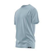 Light blue t-shirt on a white background