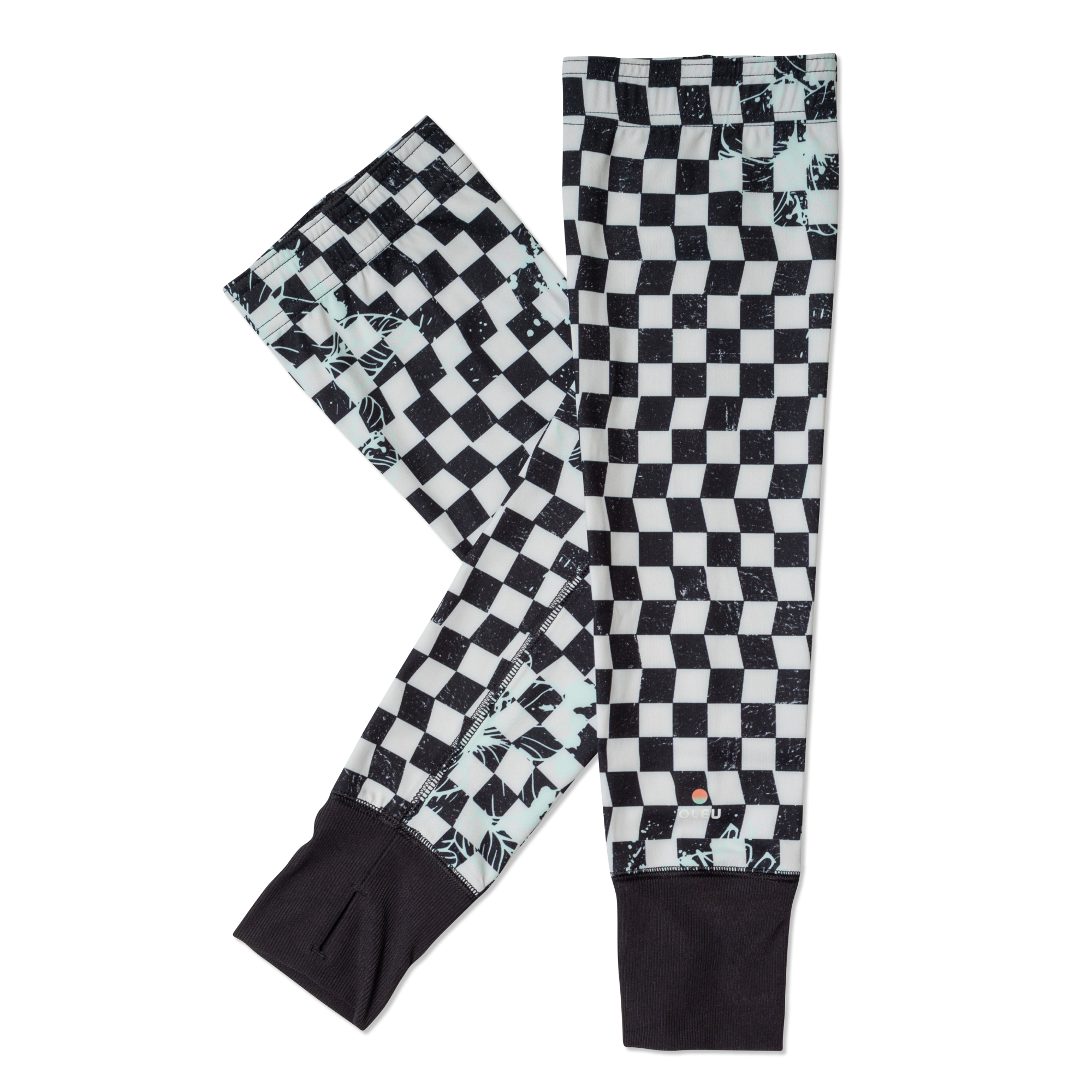 OLEU SUNSPORT™ UV ARM SLEEVES - PUNK SPLASH SALT