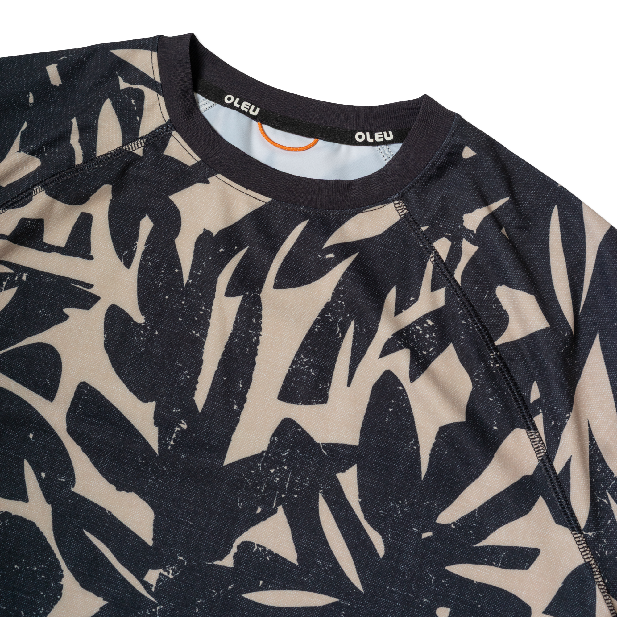 OLEU SUNSPORT™ UV TEE SHIRT - CARVINGS SANDSTONE