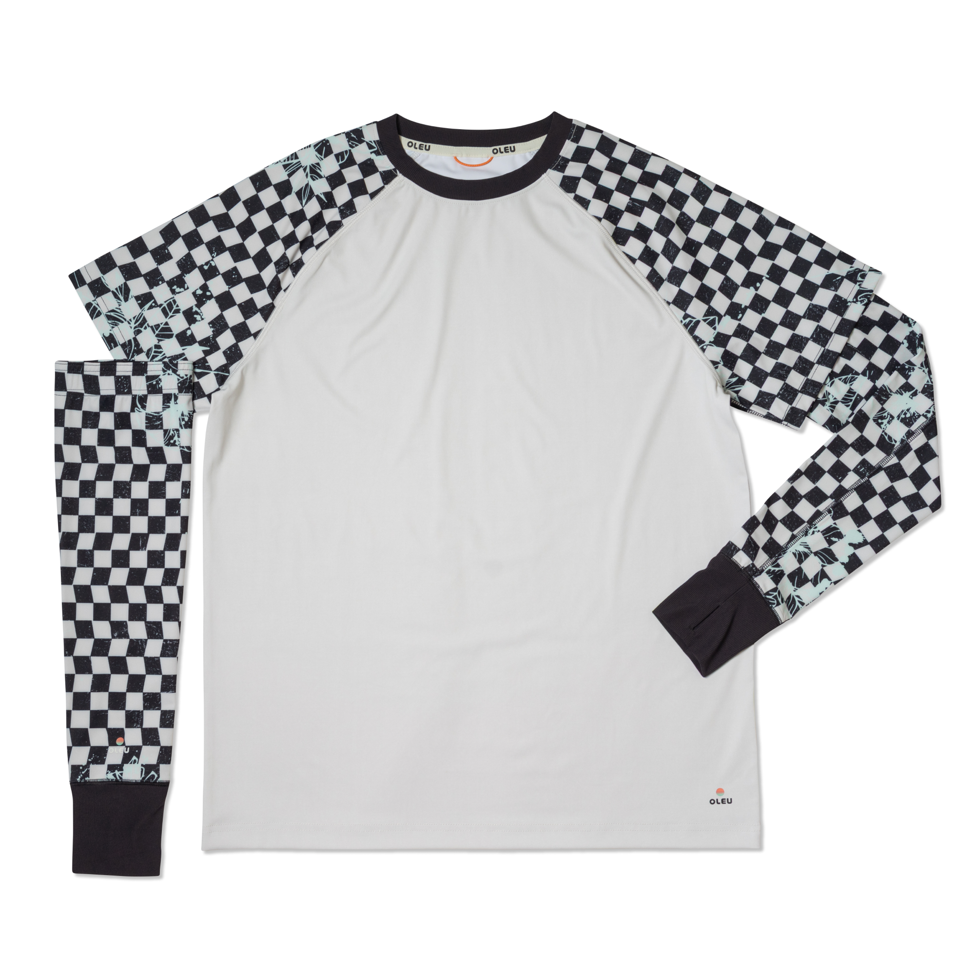 OLEU SUNSPORT™ UV TEE SHIRT - PUNK SPLASH SALT