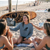 Find Your Flow Cropped Sweatshirt