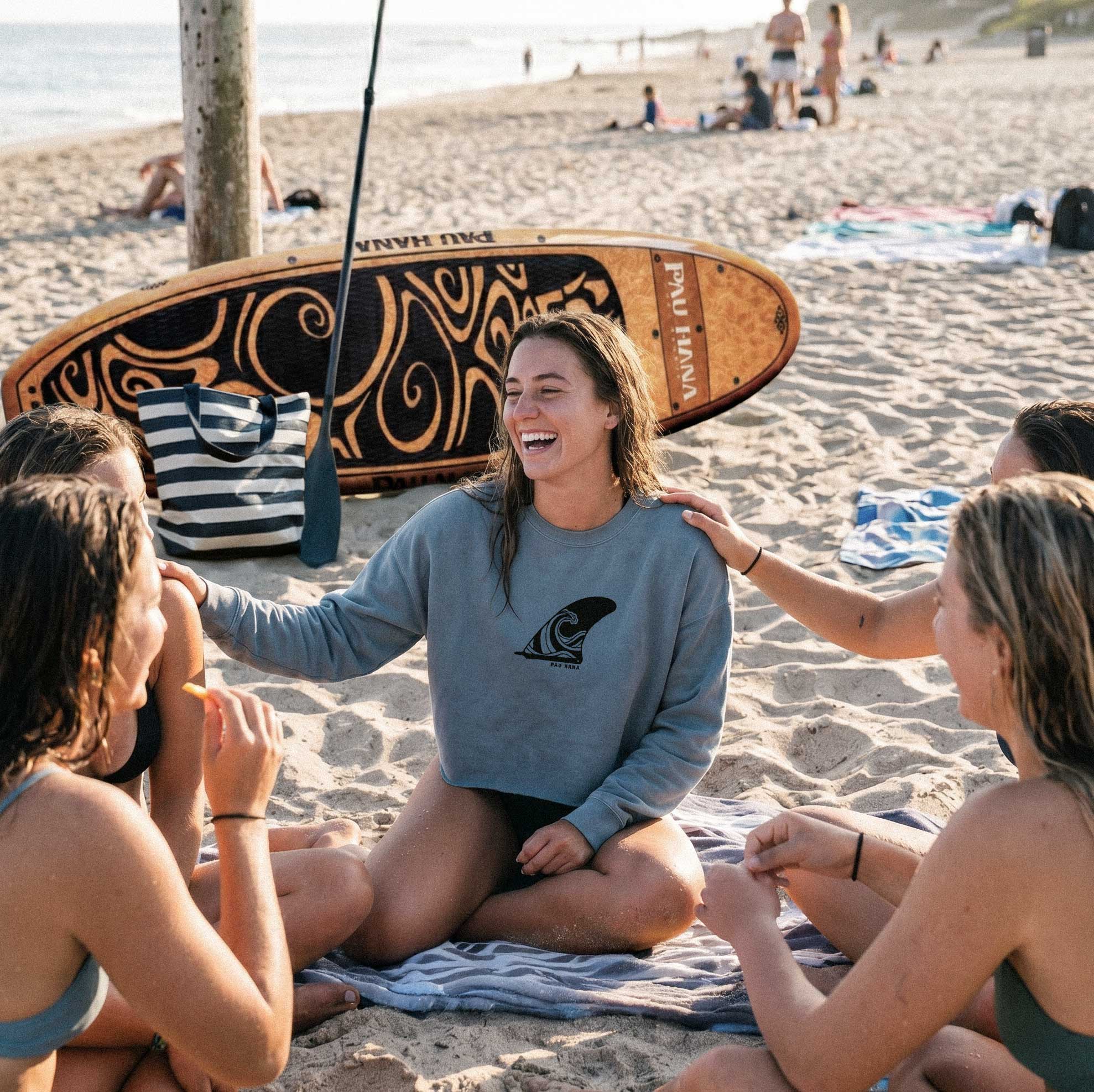 Find Your Flow Cropped Sweatshirt