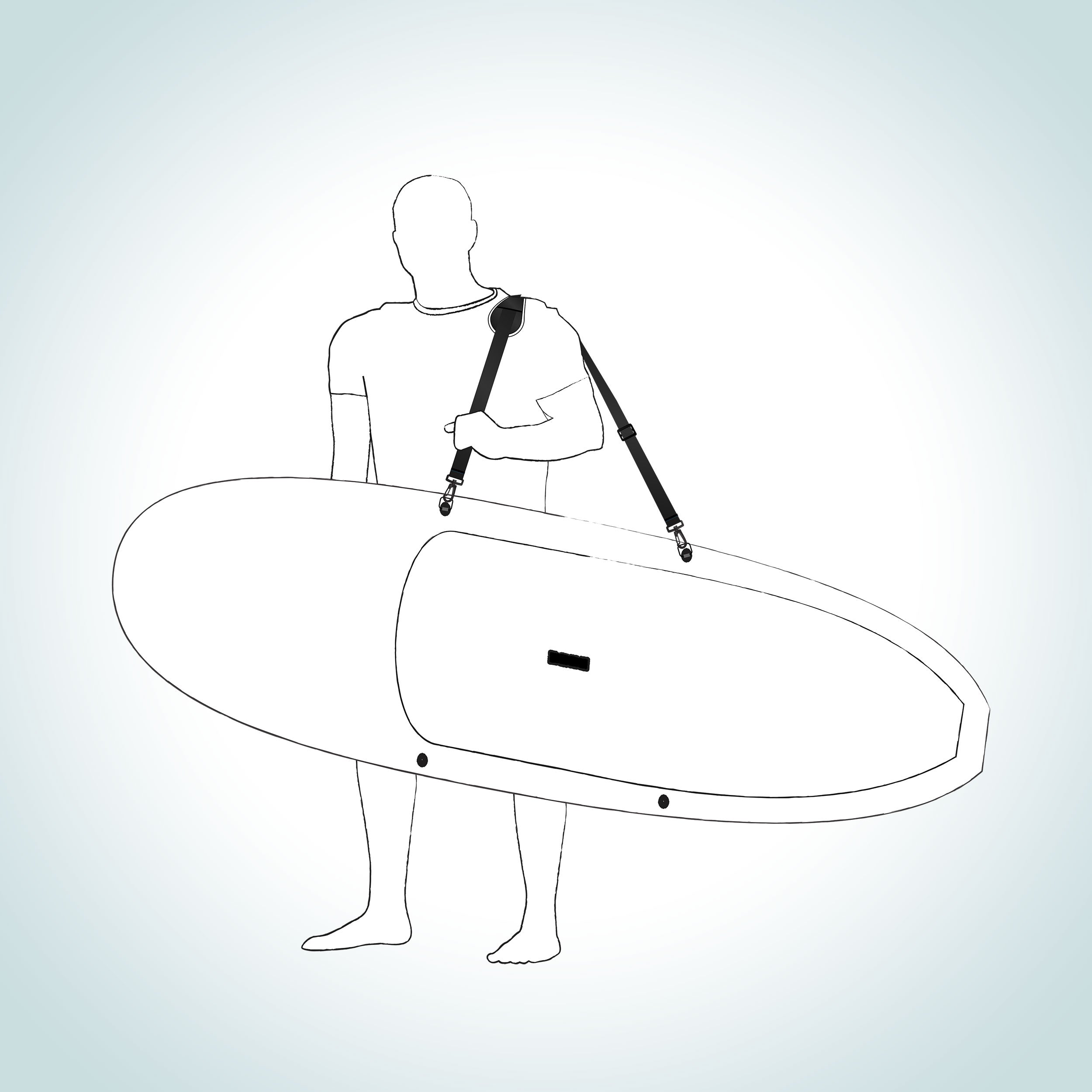Pau Hana Kamba SUP Carry Strap - Pau Hana Surf Supply